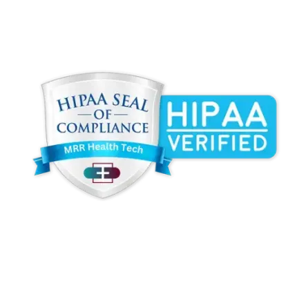 HIPAA Seal for MRR Health Tech